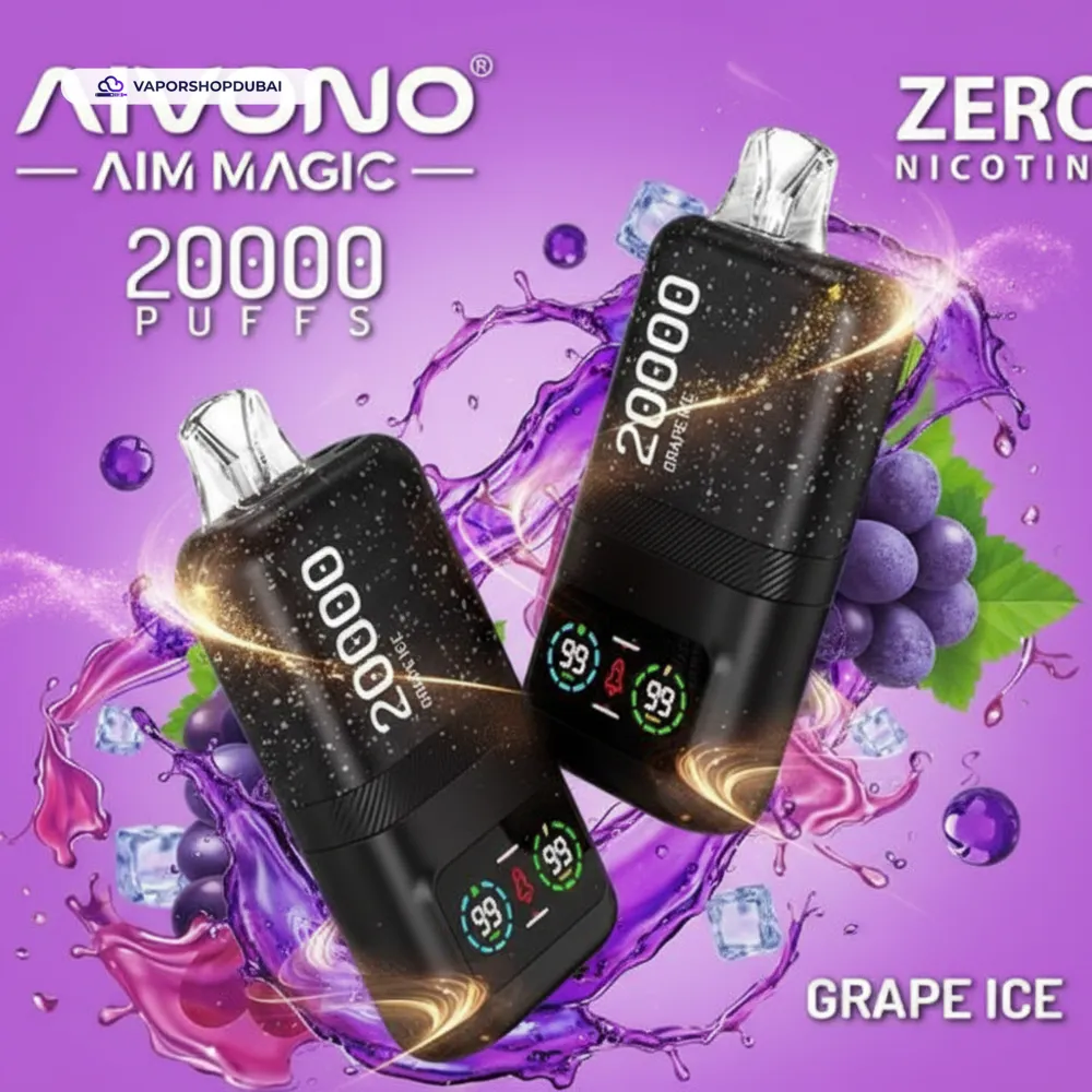 AIVONO Aim Magic 20000 Puff Zero Nicotine Vape In UAE 21 AIVONO Aim Magic 20000 Puff Zero Nicotine Disposable Vape In UAE