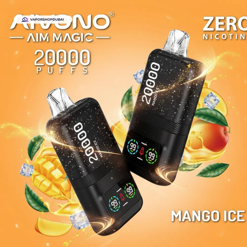 AIVONO Aim Magic 20000 Puff Zero Nicotine Vape In UAE 6 AIVONO Aim Magic 20000 Puff Zero Nicotine Disposable Vape In UAE