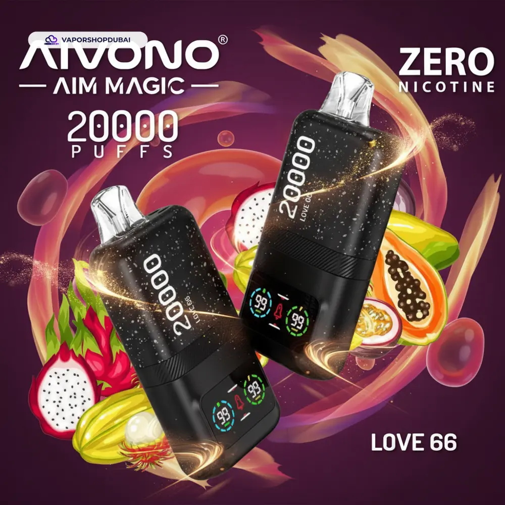 AIVONO Aim Magic 20000 Puff Zero Nicotine Vape In UAE 7 AIVONO Aim Magic 20000 Puff Zero Nicotine Disposable Vape In UAE