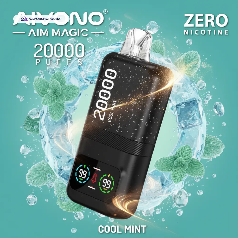 AIVONO Aim Magic 20000 Puff Zero Nicotine Vape In UAE 24 cool-mint