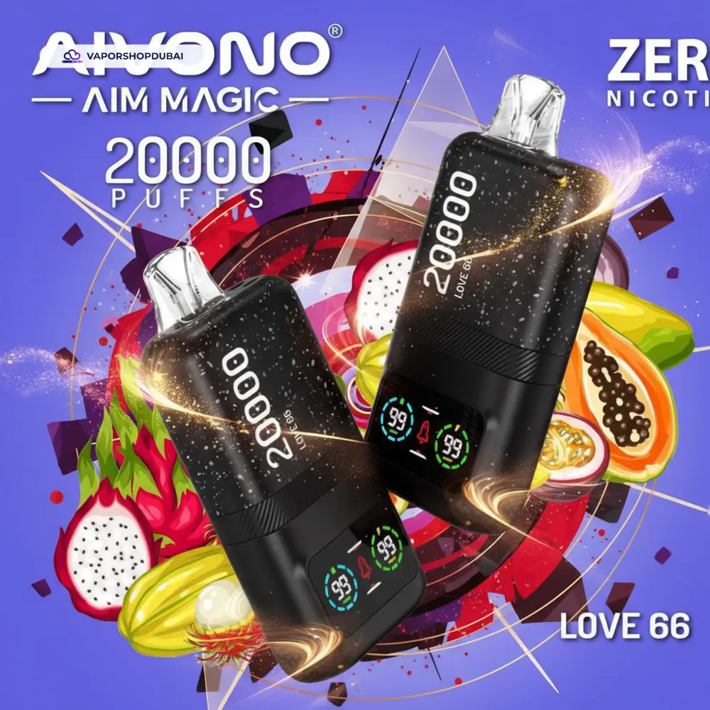 AIVONO Aim Magic 20000 Puff Zero Nicotine Vape In UAE 27 love-66