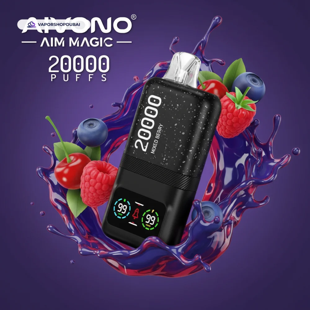 AIVONO Aim Magic 20000 Puff Zero Nicotine Vape In UAE 30 mixed-berry