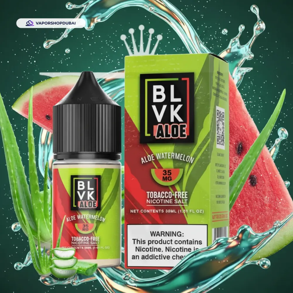 Aloe Watermelon by BLVK ALOE Salt Series 30mL In UAE 2 Premium