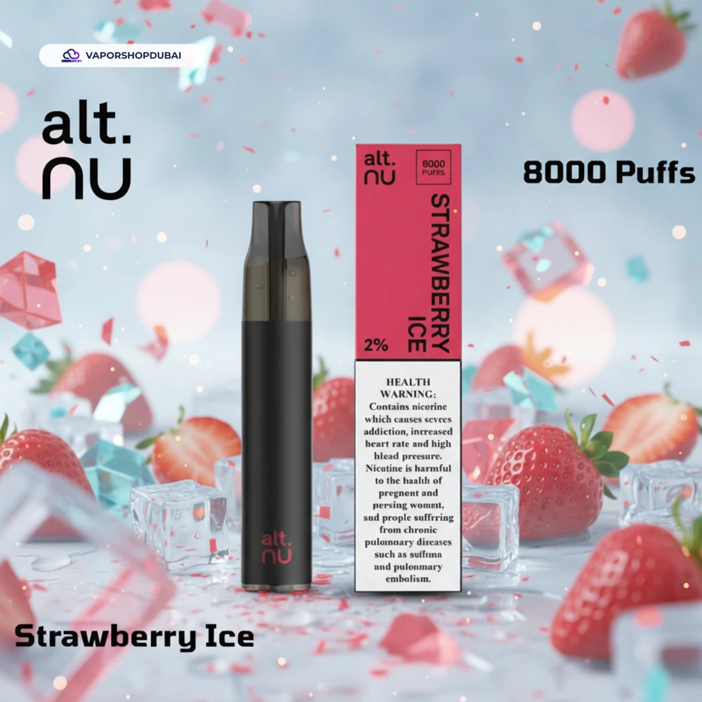 Alt Nu 8000 Puffs Vape In UAE 14 Alt Nu 8000 Puffs Disposable Vape 20mg in DUBAI, UAE