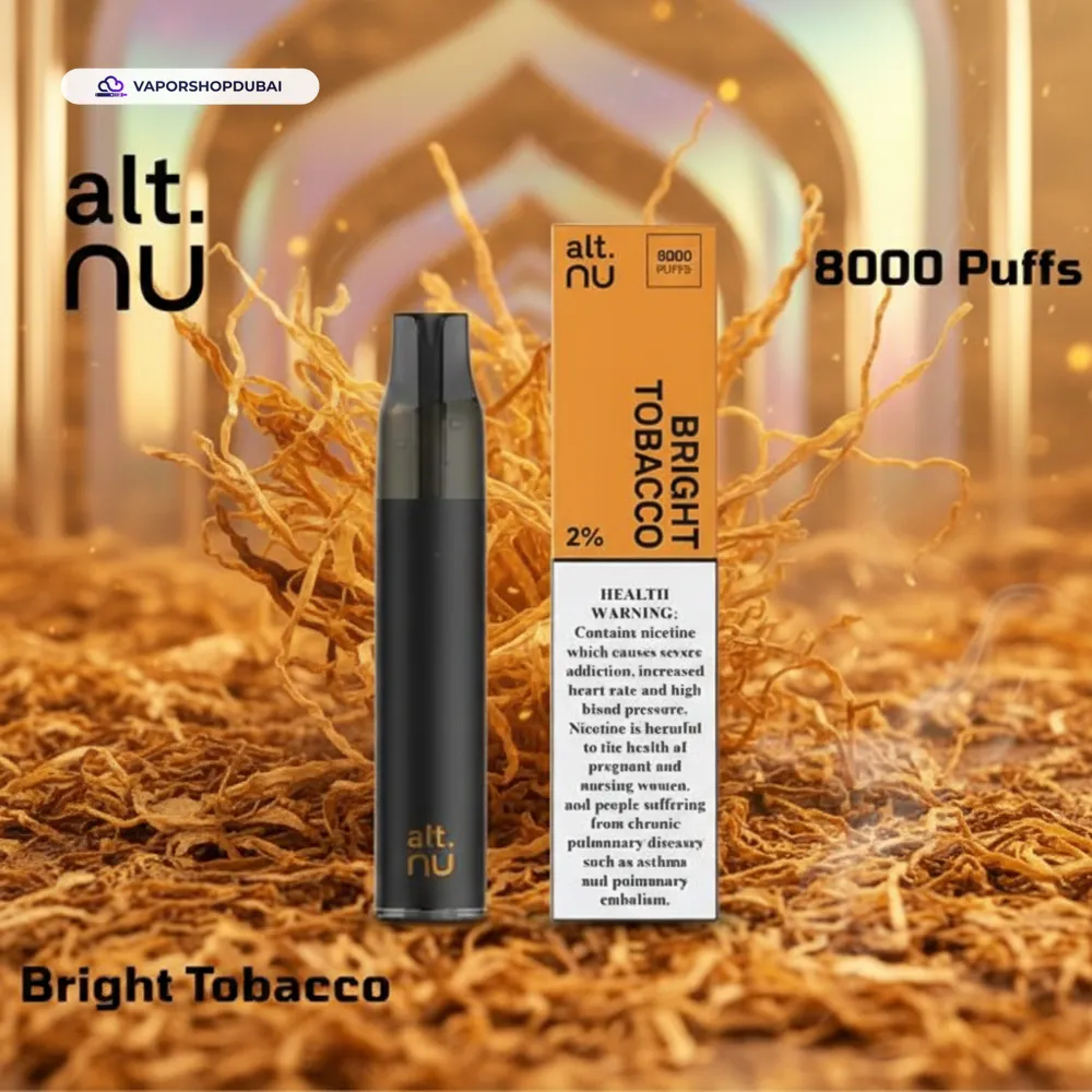 Alt Nu 8000 Puffs Vape In UAE 20 Alt Nu 8000 Puffs Disposable Vape 20mg in DUBAI, UAE