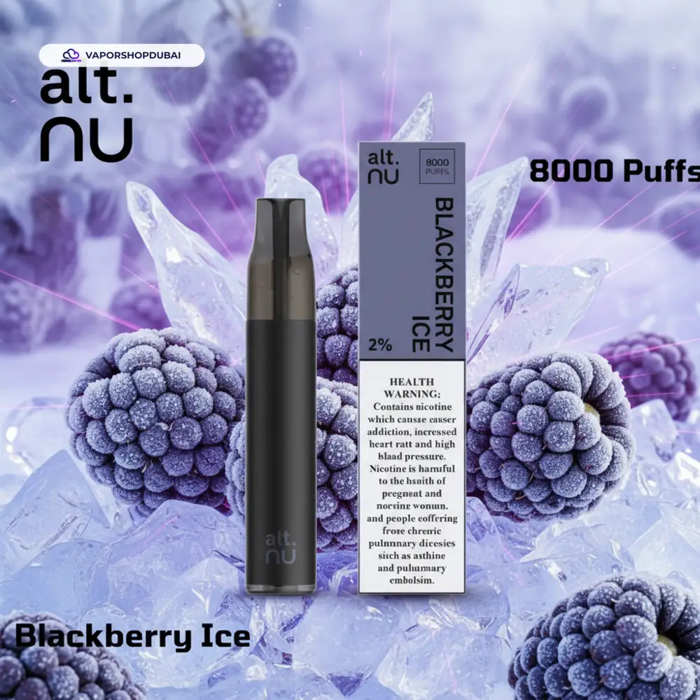 Alt Nu 8000 Puffs Vape In UAE 21 Alt Nu 8000 Puffs Disposable Vape 20mg in DUBAI, UAE