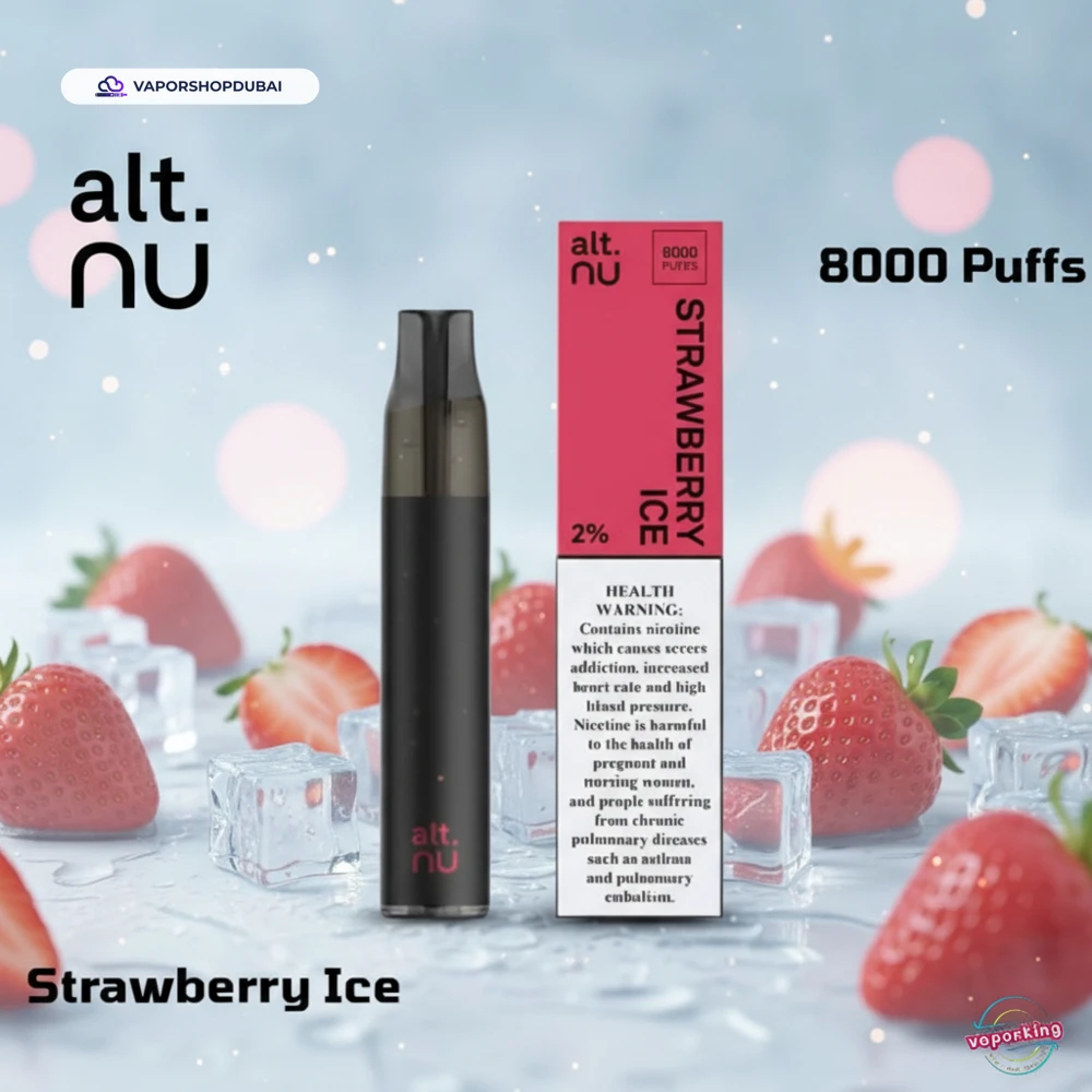 Alt Nu 8000 Puffs Vape In UAE 4 Alt Nu 8000 Puffs Disposable Vape 20mg in DUBAI, UAE