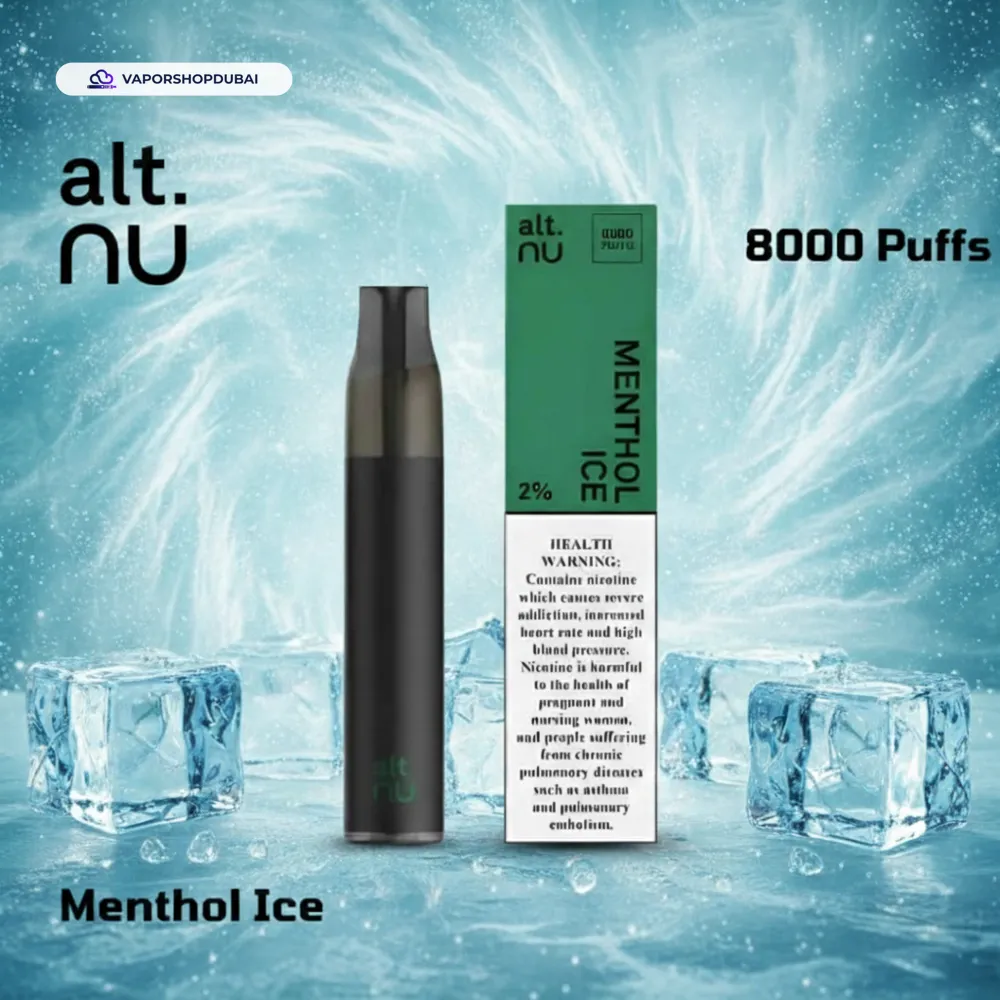 Alt Nu 8000 Puffs Vape In UAE 7 Alt Nu 8000 Puffs Disposable Vape 20mg in DUBAI, UAE