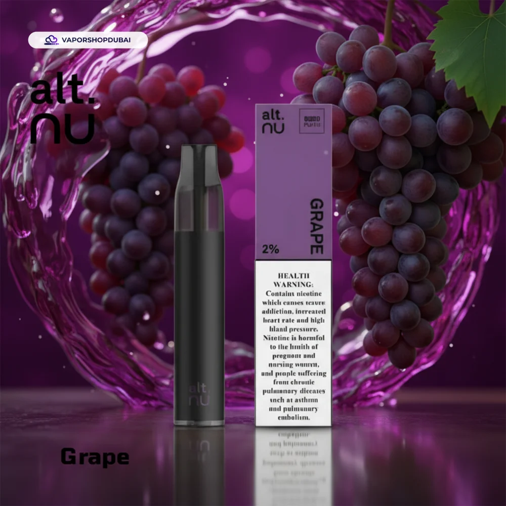 Alt Nu 8000 Puffs Disposable Vape 20mg in DUBAI, UAE 23 grape