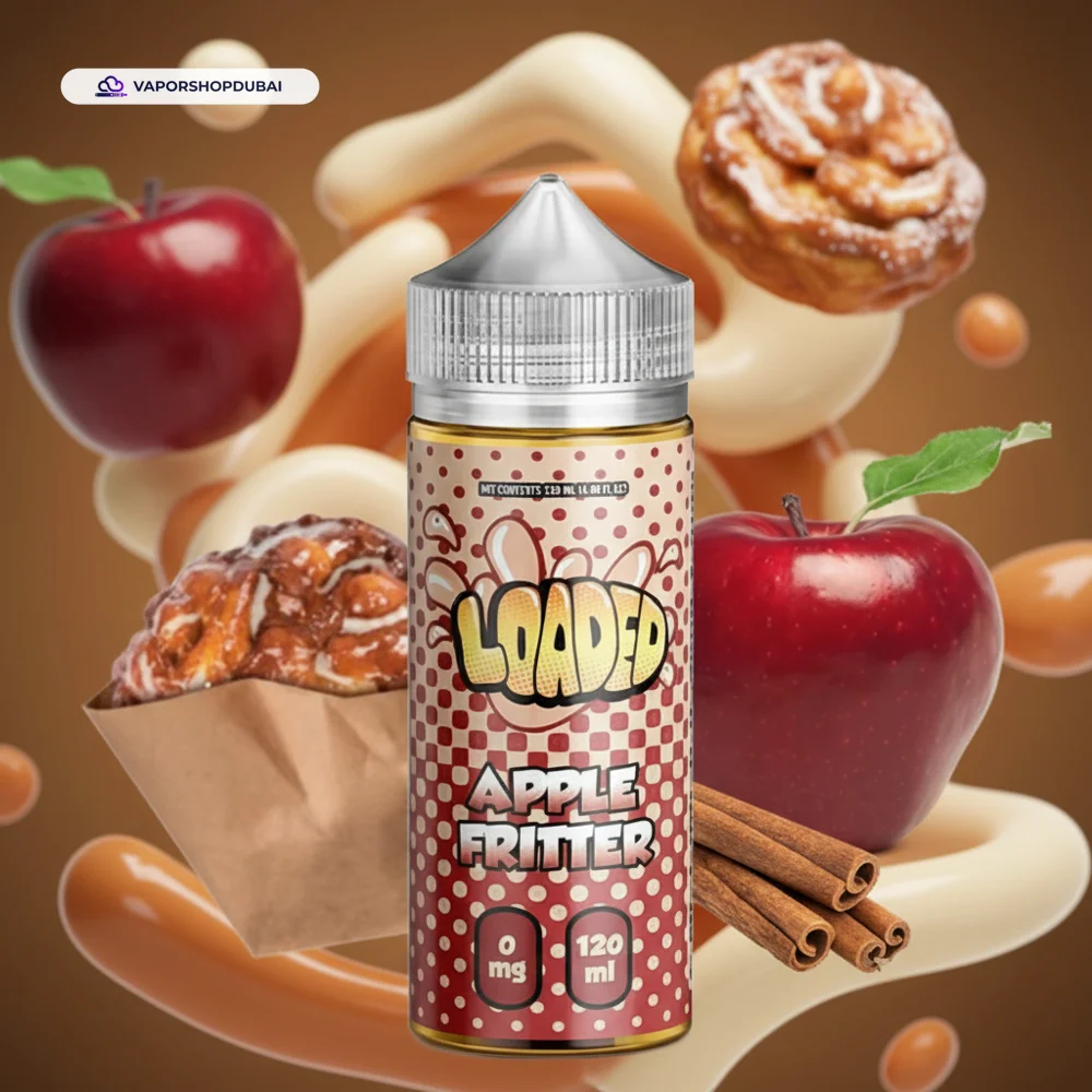 APPLE FRITTER BY LOADED Vape In UAE 1 APPLE FRITTER BY LOADED