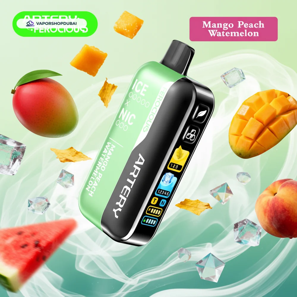 Artery Ferocious CL6 50000 Puffs NIC-ICE Edition in the UAE 13 Artery Ferocious CL6 50000 Puffs NIC-ICE Edition in the UAE