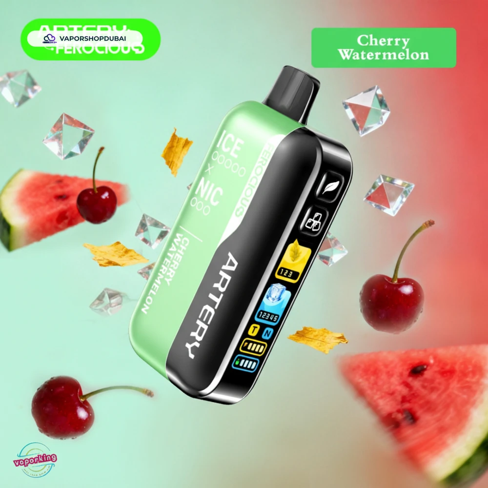 Artery Ferocious CL6 50000 Puffs NIC-ICE Edition in the UAE 22 cherry-watermelon
