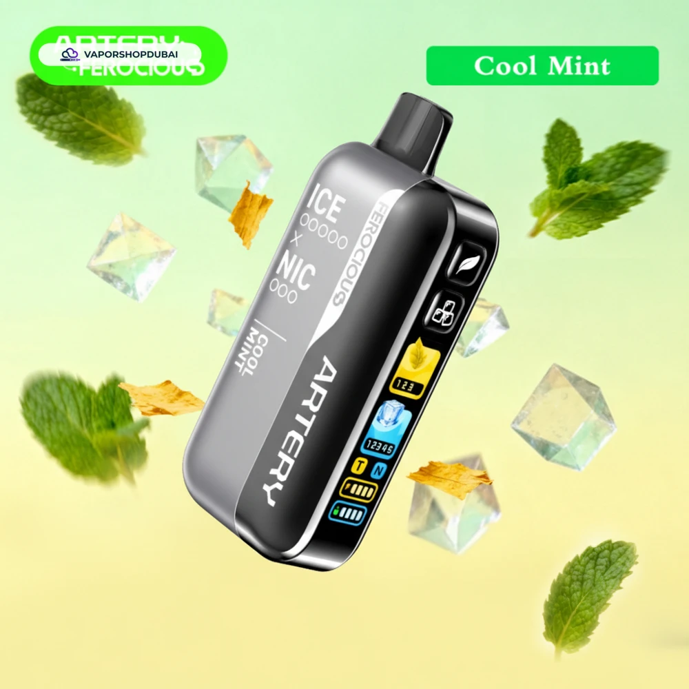 Artery Ferocious CL6 50000 Puffs NIC-ICE Edition in the UAE 23 cool-mint