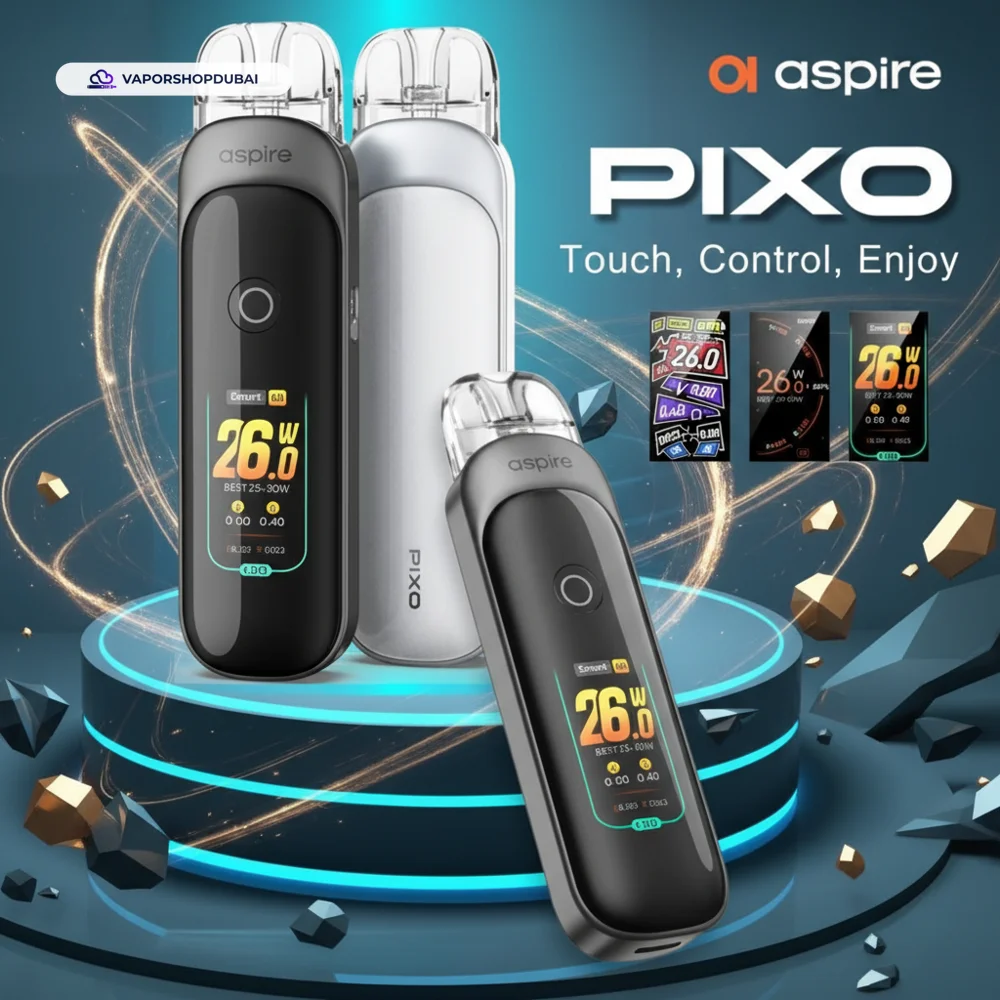 Aspire Pixo Pod Vape Kit 1100mAh In UAE 5 Aspire Pixo Pod Vape Kit 1100mAh In UAE