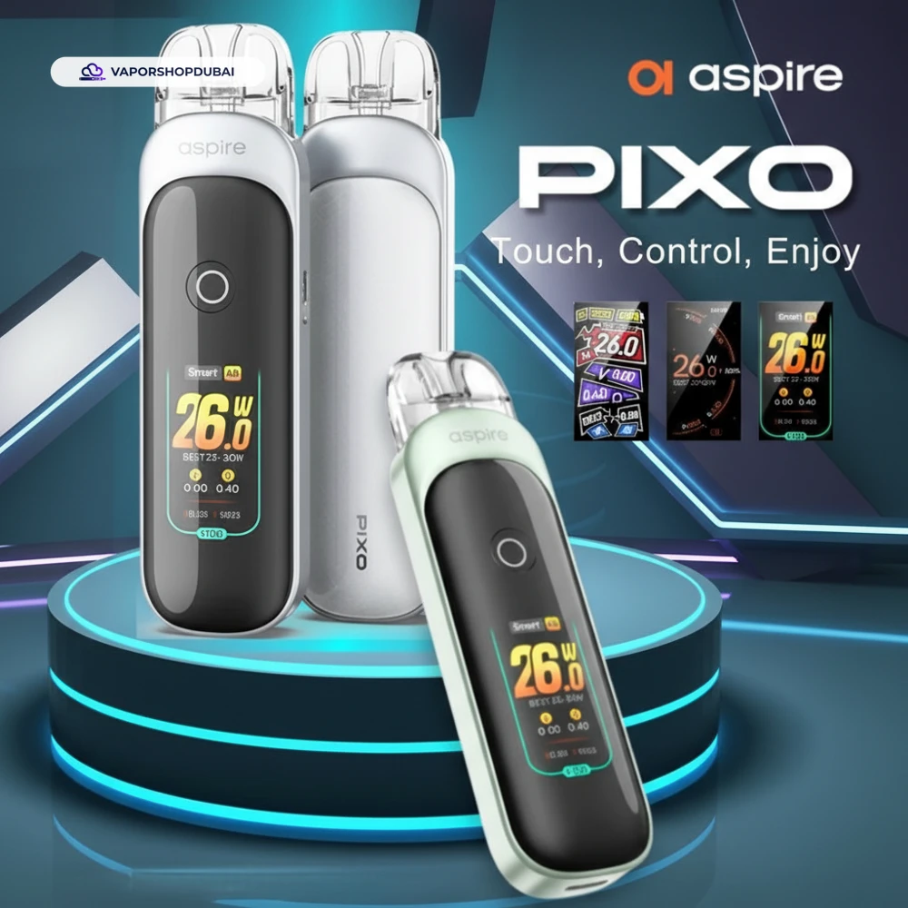 Aspire Pixo Pod Vape Kit 1100mAh In UAE 9 Premium