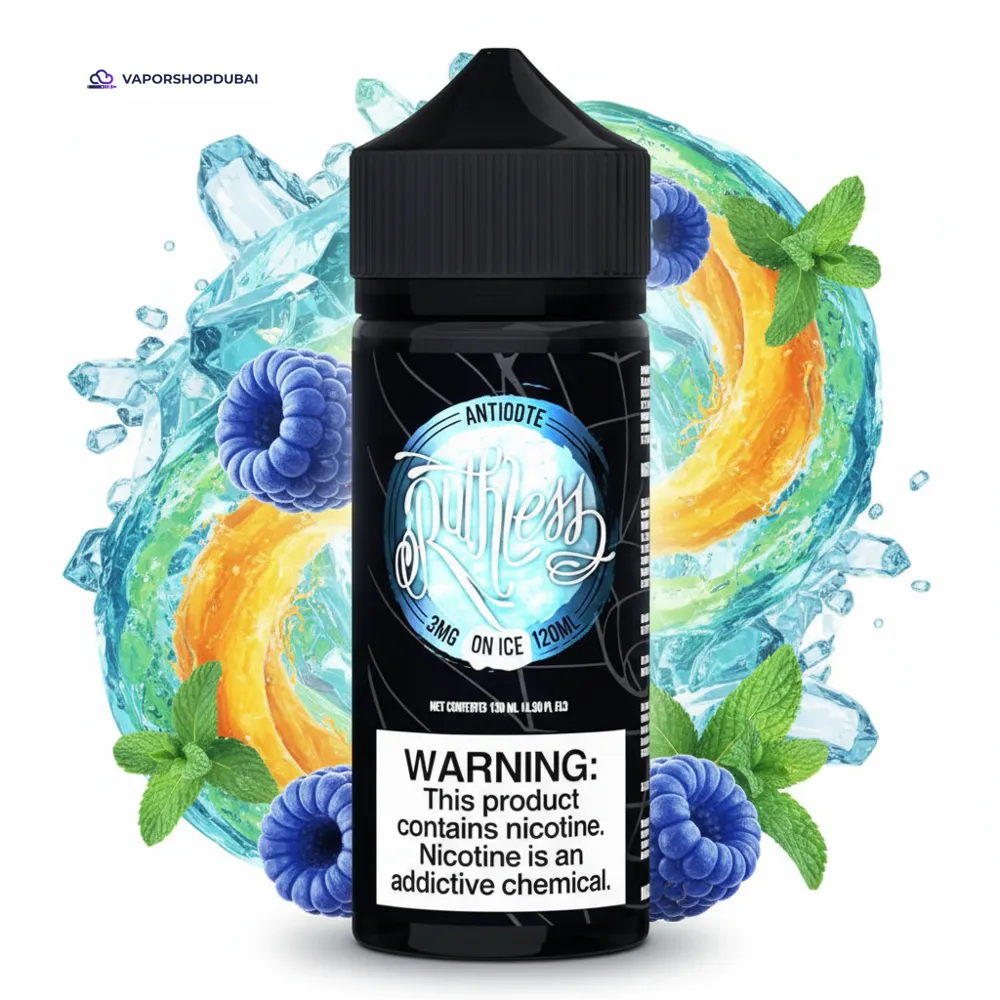 Antidote On Ice by Ruthless Vapor 120ml E-Liquid In UAE 1 Best Buy Antidote On Ice by Ruthless Vapor 120ml In UAE