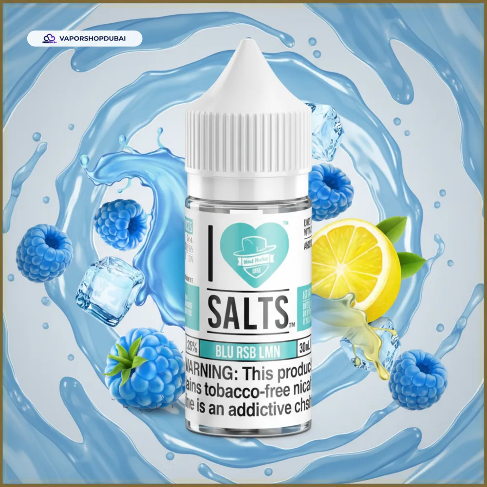 Blue Raspberry Lemonade By I Love Salts 30ml E-Liquid In UAE 2 Premium