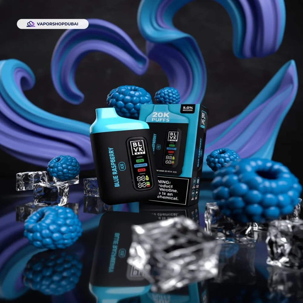Blvk Bar 20000 Puffs Vape In UAE 30 blue-raspberry