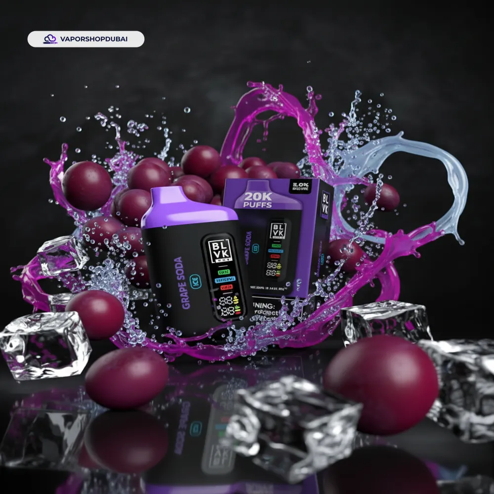Blvk Bar 20000 Puffs Vape In UAE 32 grape-soda