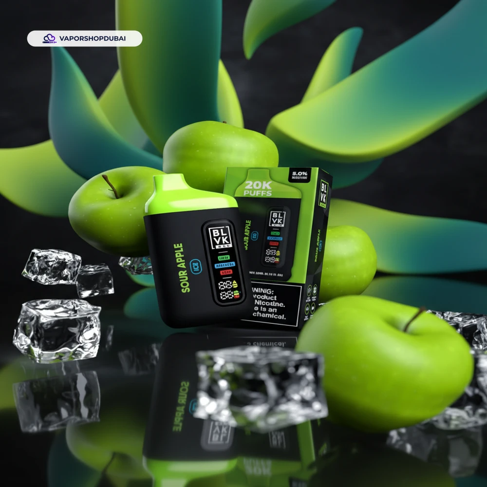 Blvk Bar 20000 Puffs Vape In UAE 39 sour-apple
