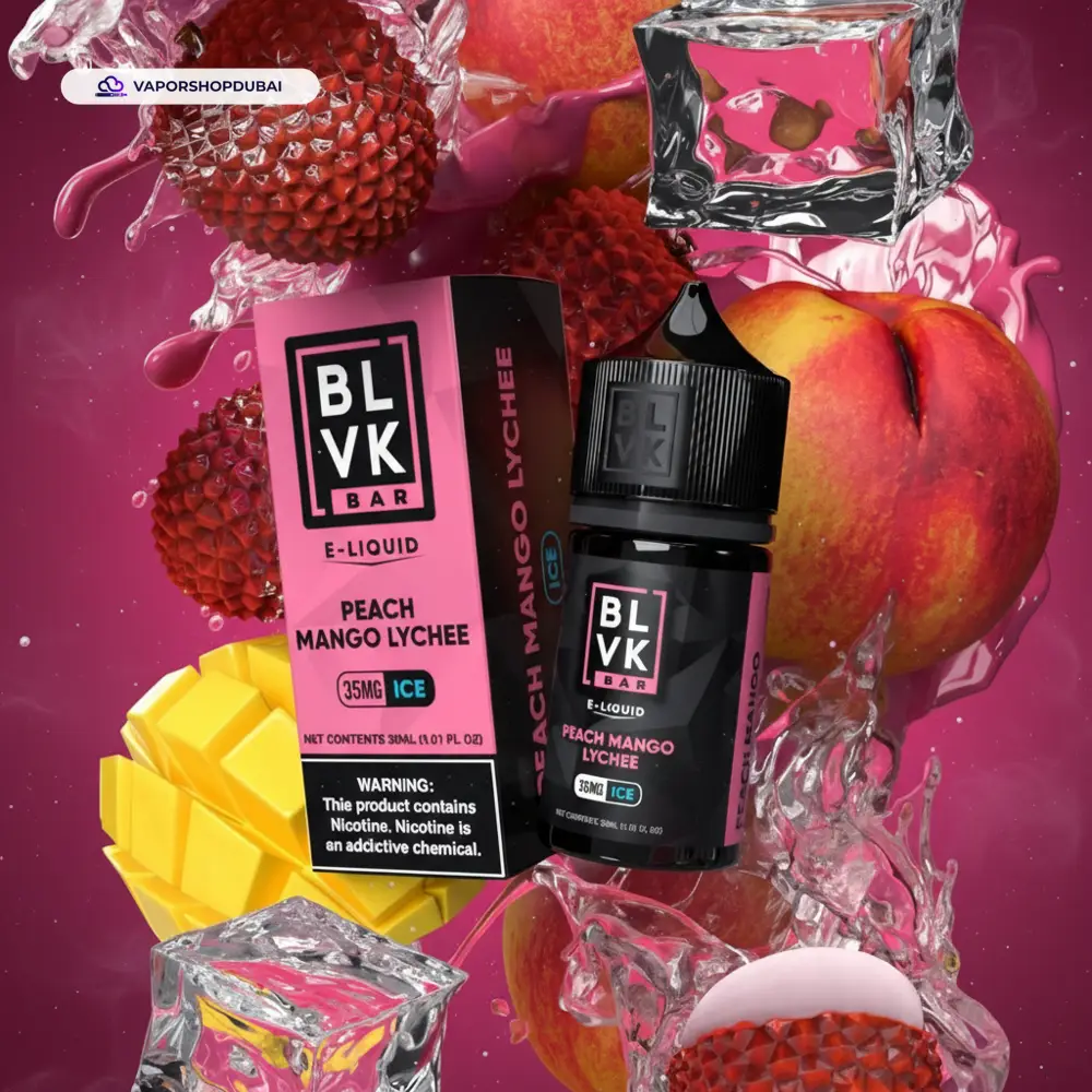 Blvk Bar Saltnic 30ml E-liquid In UAE 21 Blvk Bar Saltnic 30ml E-liquid 35mg and 50mg In UAE