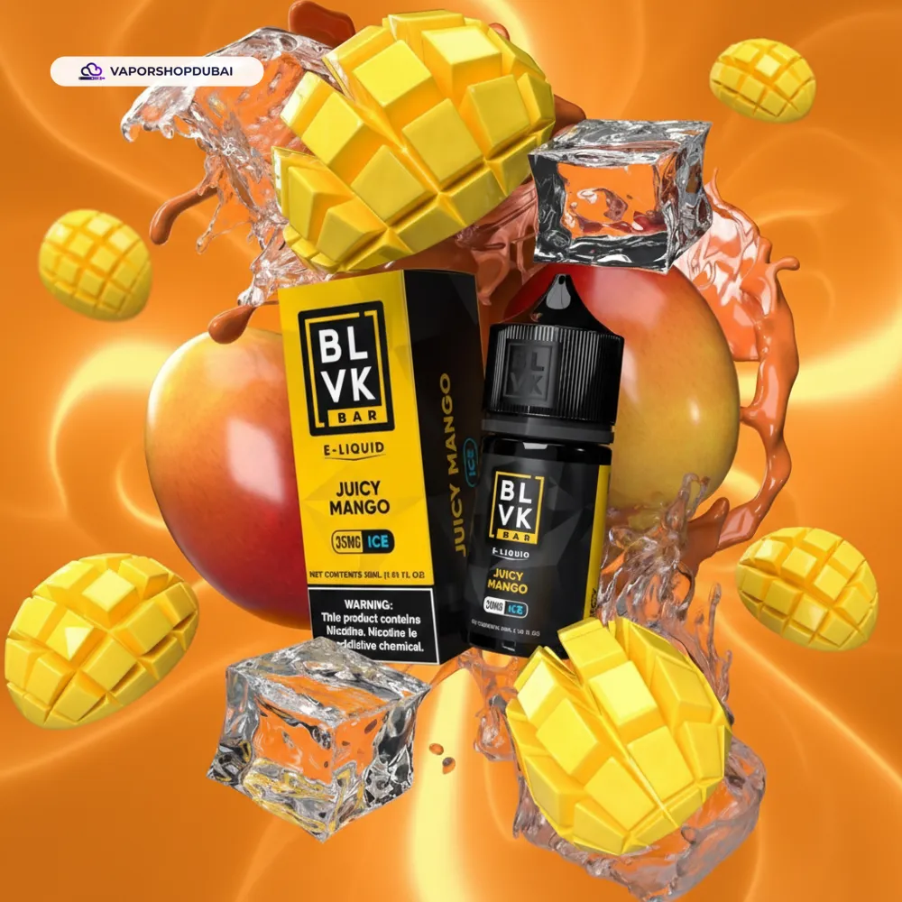 Blvk Bar Saltnic 30ml E-liquid In UAE 39 juicy-mango-ice