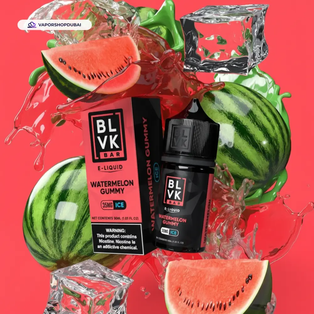 Blvk Bar Saltnic 30ml E-liquid In UAE 46 watermelon-gummy-ice