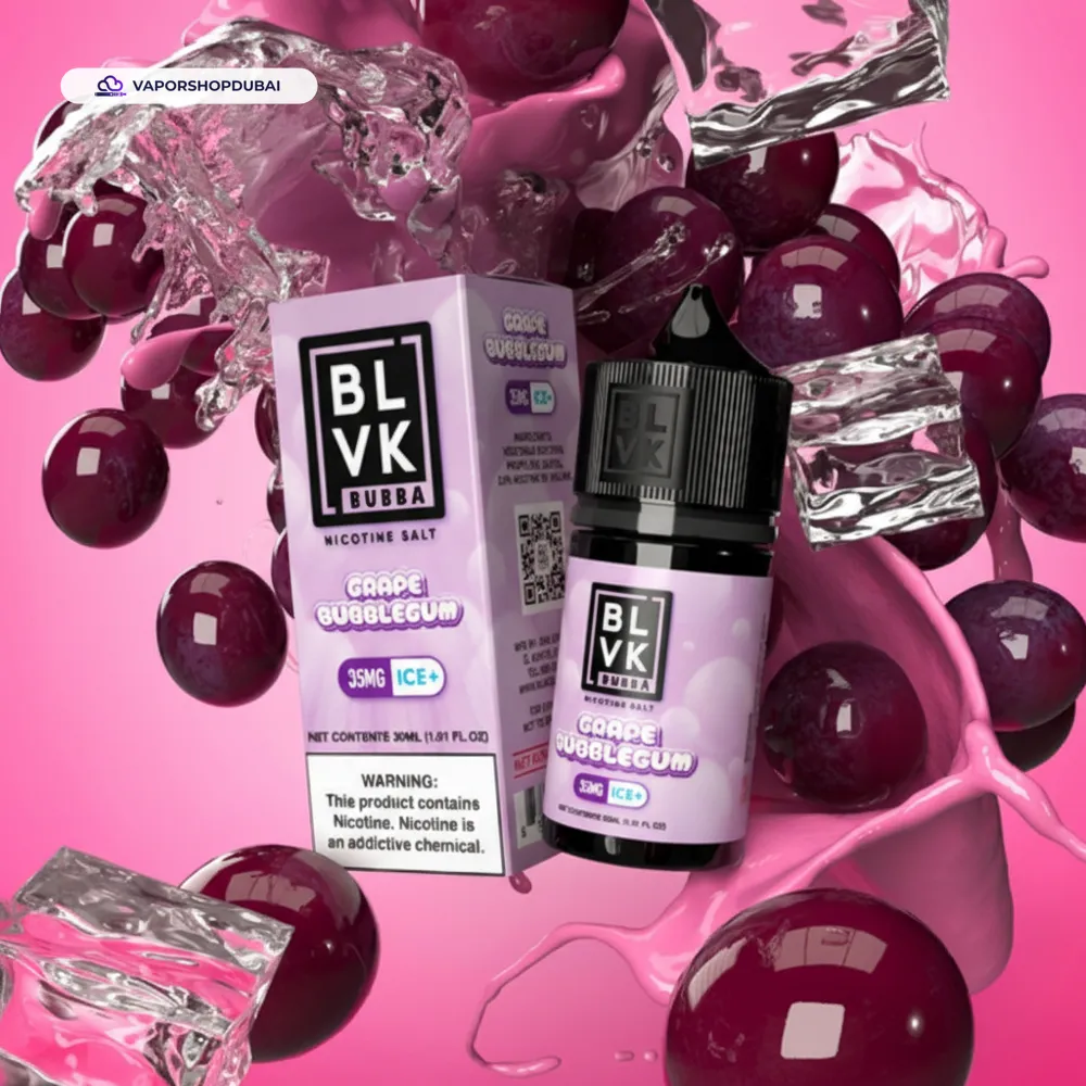 BLVK Bubba Ice Saltnic 30ml E-JUICE E-Liquid In UAE 5 BLVK Bubba Ice Saltnic 30ml E-JUICE In UAE