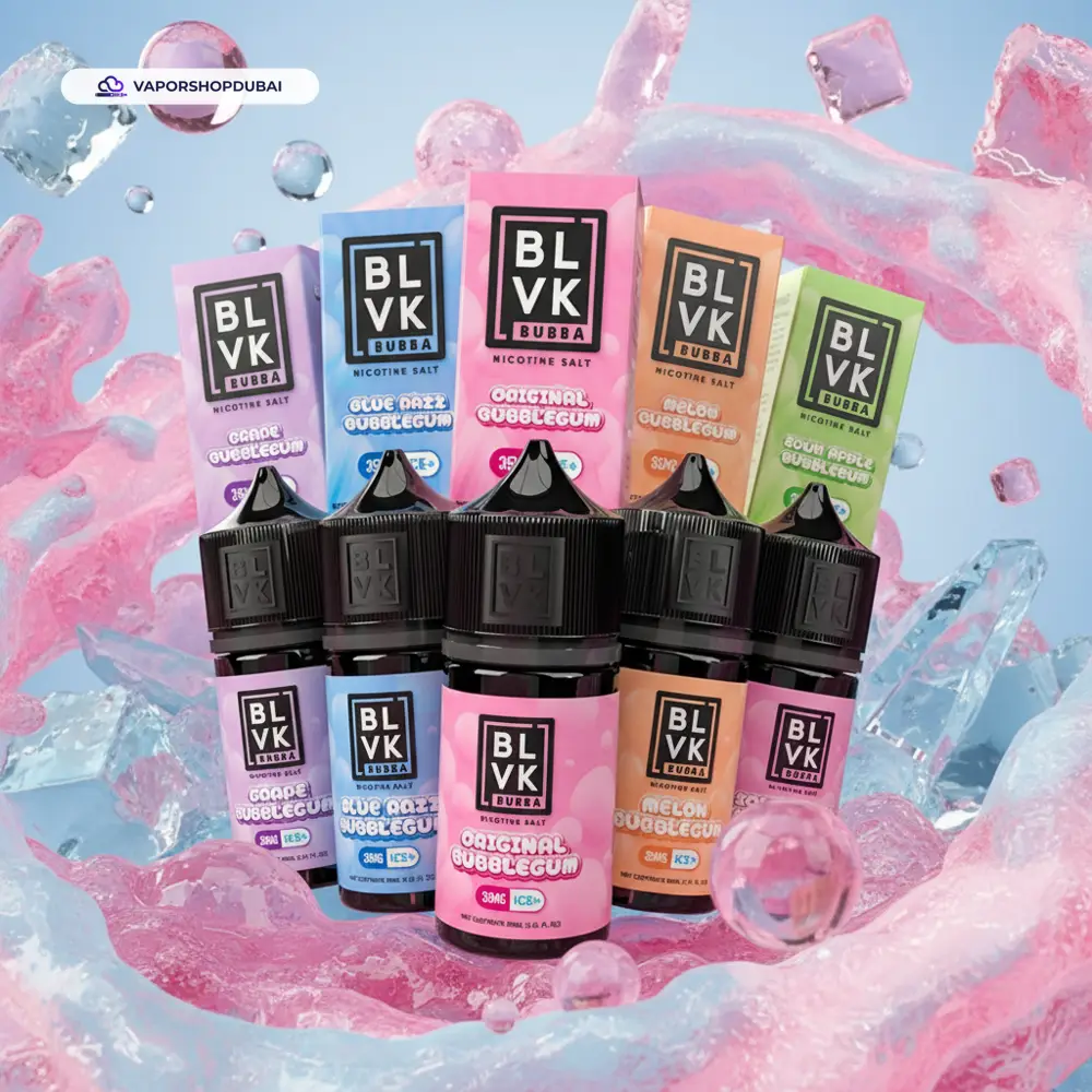 BLVK Bubba Ice Saltnic 30ml E-JUICE E-Liquid In UAE 1 BLVK Bubba Ice Saltnic 30ml E-JUICE In UAE