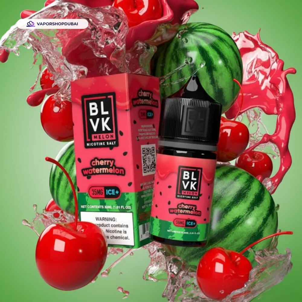 BLVK Melon Saltnic Ice 30ml E-Liquid In UAE 11 BLVK Melon Saltnic Ice 30ml in UAE
