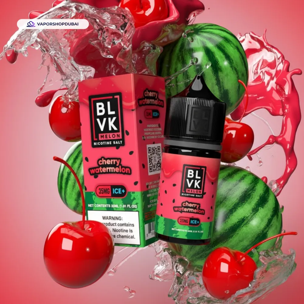 BLVK Melon Saltnic Ice 30ml E-Liquid In UAE 5 BLVK Melon Saltnic Ice 30ml in UAE