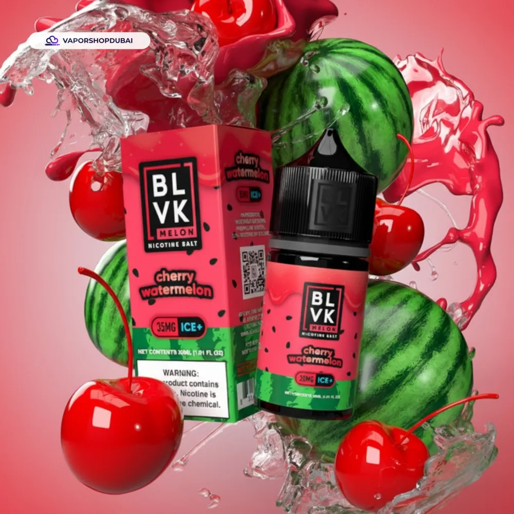 BLVK Melon Saltnic Ice 30ml E-Liquid In UAE 14 cherry-watermelon-ice