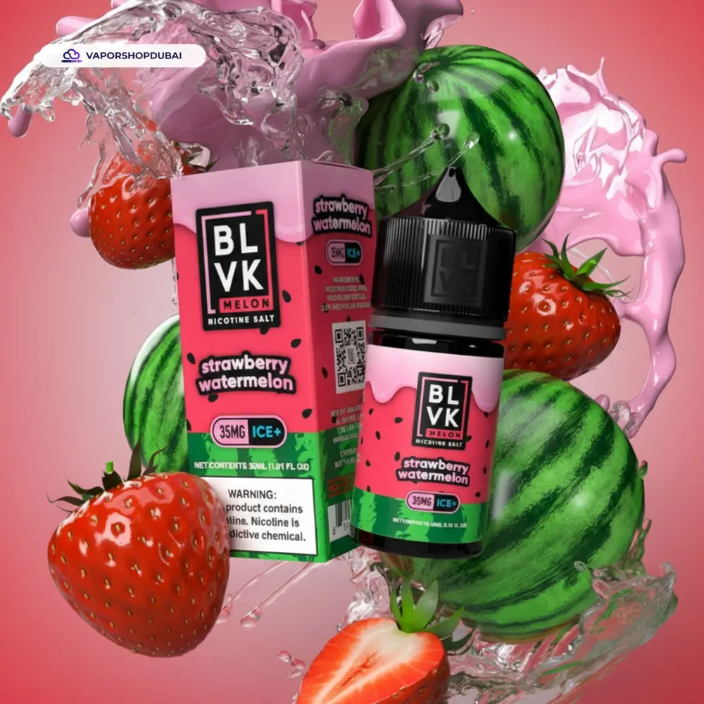 BLVK Melon Saltnic Ice 30ml E-Liquid In UAE 17 strawberry-watermelon-ice