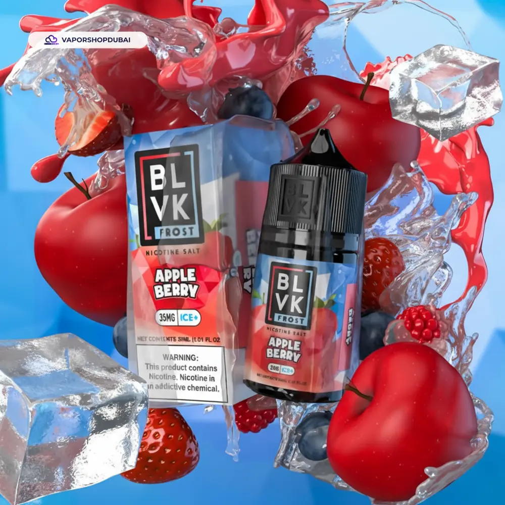 BLVK Nicotine Salt Vape In UAE 6 apple-berry-ice
