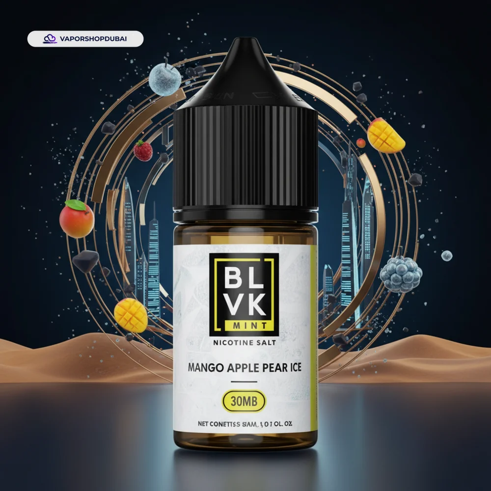 BLVK Nicotine Salt Vape In UAE 1 BLVK Nicotine Salt 50mg 30ml in DUBAI, UAE