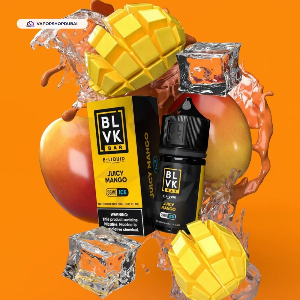 BLVK Nicotine Salt Vape In UAE 15 juicy-mango-ice