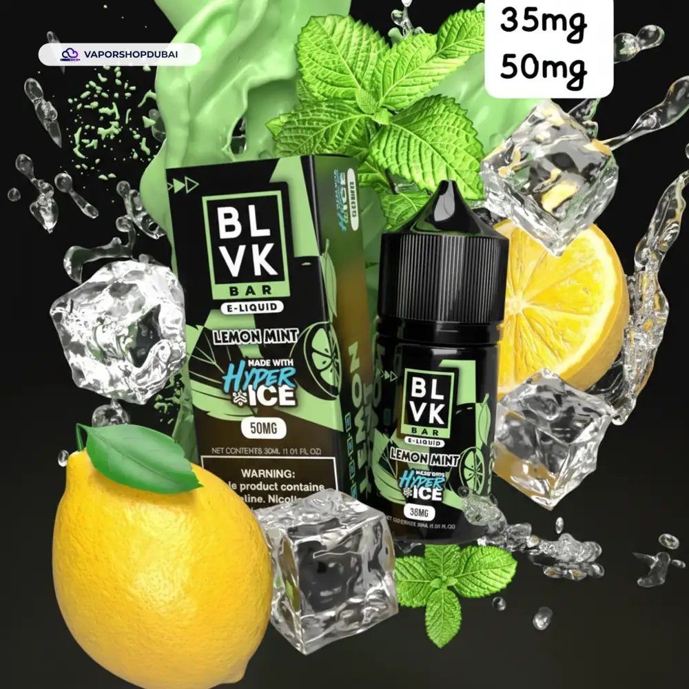 BLVK Nicotine Salt Vape In UAE 2 lemon-mint-hyper-ice