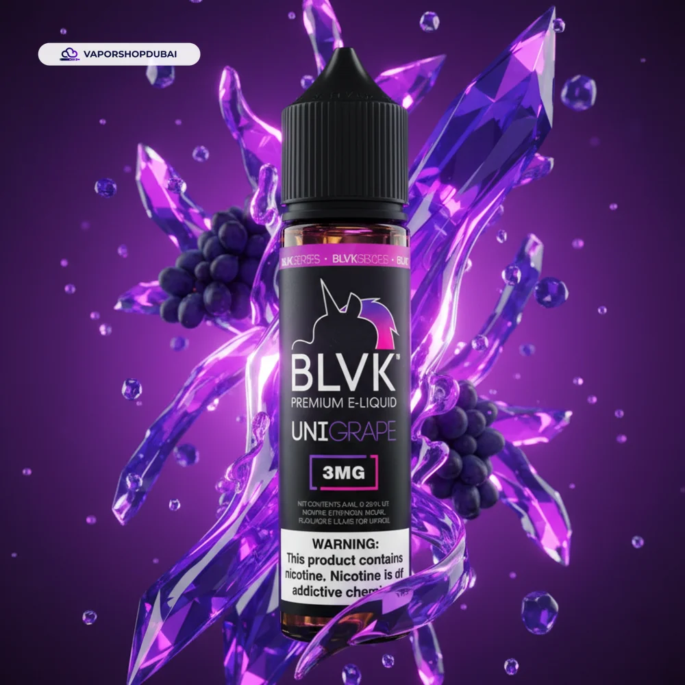 BLVK UNI Grape 60ml E-Liquid In UAE 1 BLVK UNI Grape 60ml E-Liquid In UAE (Purple Grape)