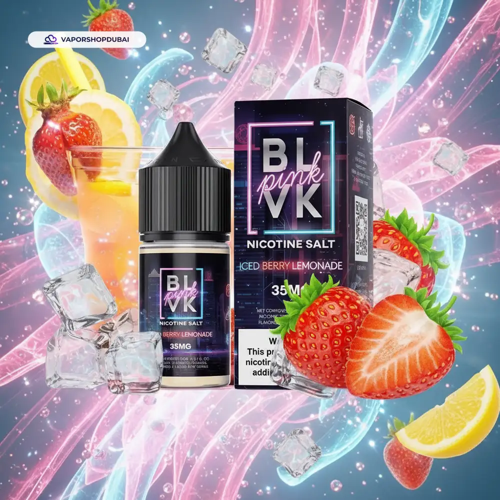 BLVK Unicorn Salt Iced Berry Lemonade by BLVK Pink Salt Series 30ml 2 BLVK Unicorn Salt Iced Berry Lemonade by BLVK Pink Salt Series 30ml Best Price Dubai