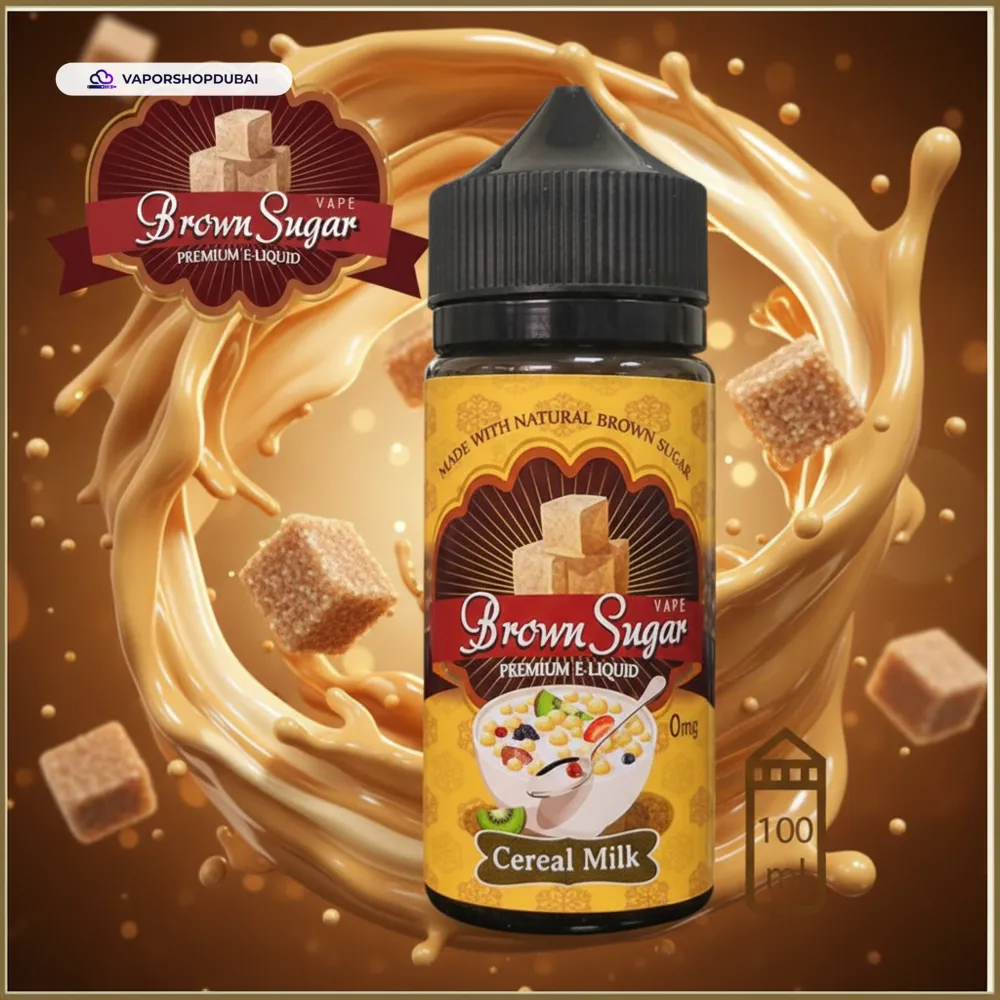 Brown Sugar Premium E Liquid In UAE 2 Brown Sugar Premium E Liquid 3mg 100ml In UAE