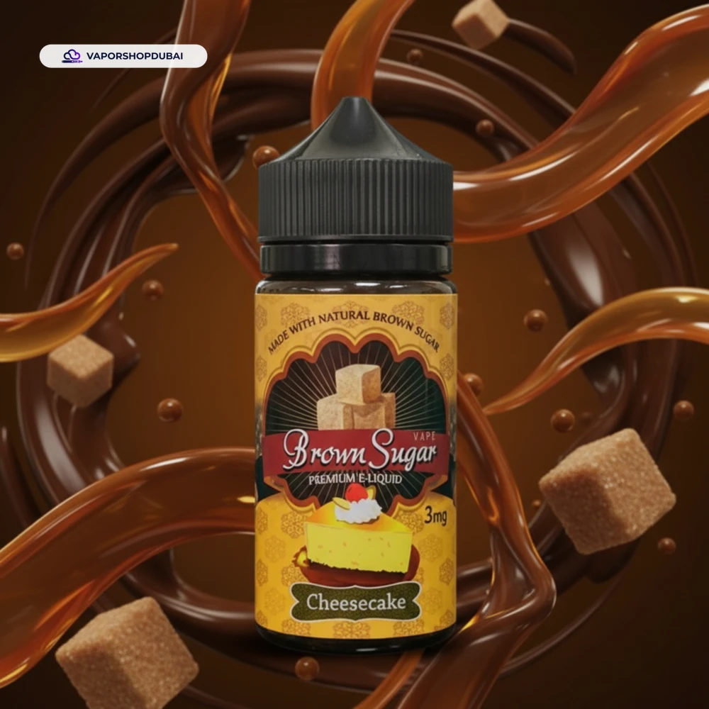 Brown Sugar Premium E Liquid In UAE 3 Brown Sugar Premium E Liquid 3mg 100ml In UAE