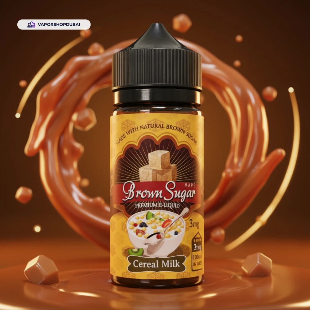 Brown Sugar Premium E Liquid In UAE 7 Brown Sugar Premium E Liquid 3mg 100ml In UAE