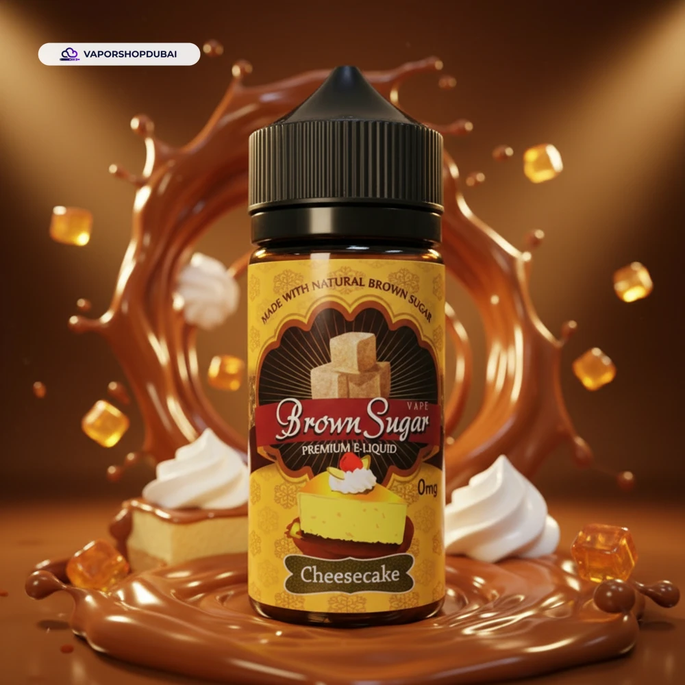 Brown Sugar Premium E Liquid In UAE 8 Brown Sugar Premium E Liquid 3mg 100ml In UAE