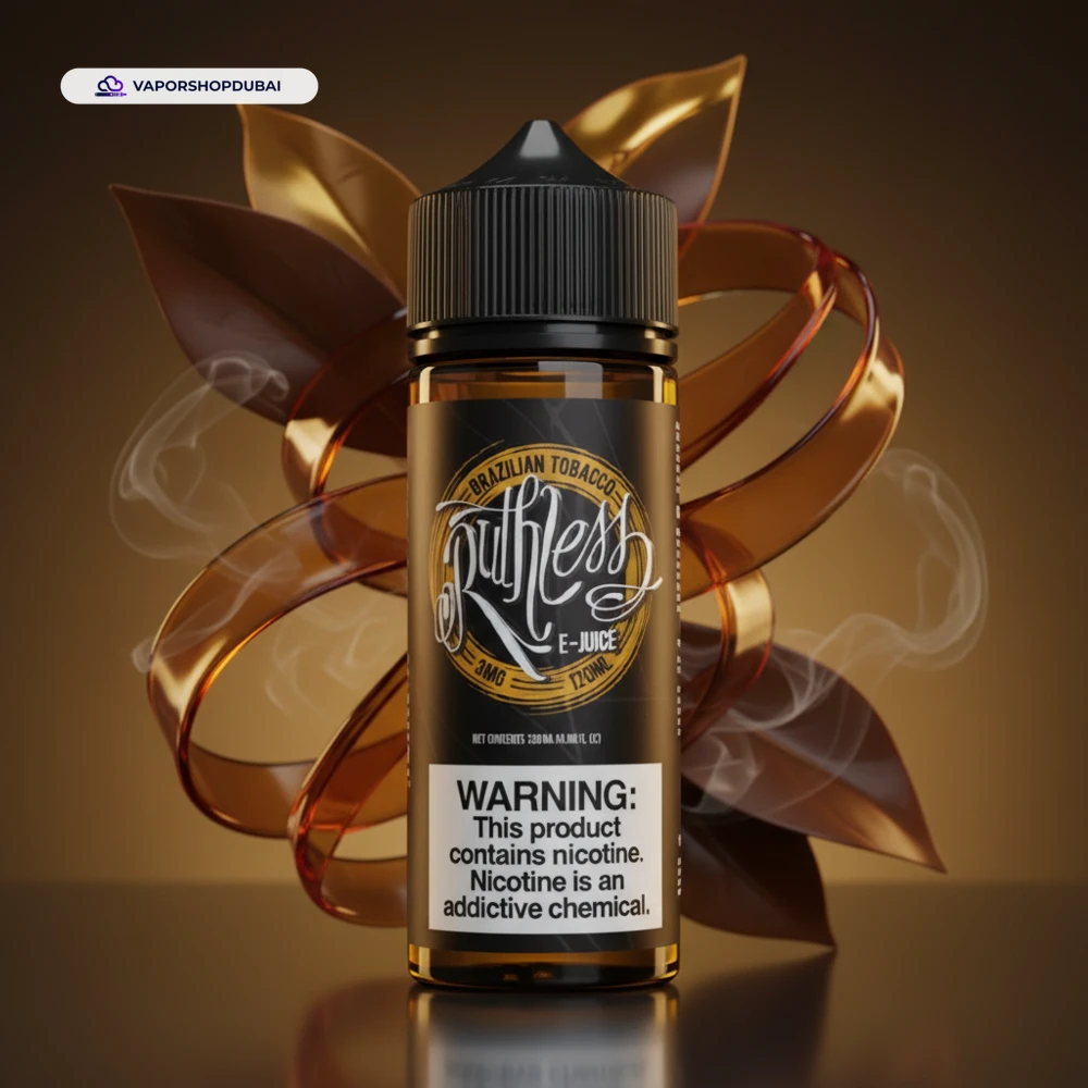 Brazilian Tobacco By Ruthless 120ml E-Liquid In UAE 2 Premium