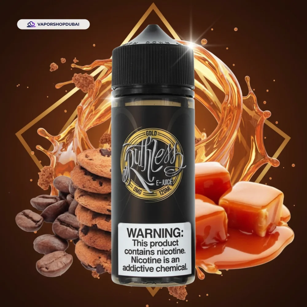 Gold Vape In UAE 1 Buy Gold Vape Juice By Ruthless Vapor– 120ML In UAE