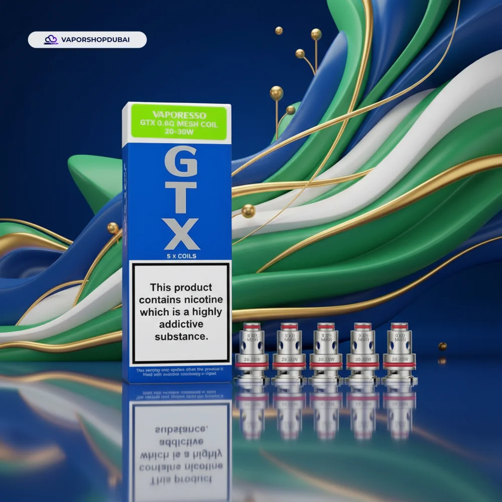 VAPORESSO GTX REPLACEMENT COILS In UAE 5 BUY VAPORESSO GTX REPLACEMENT COILS IN UAE