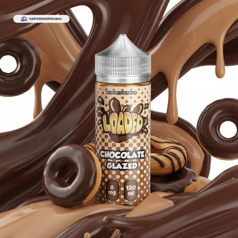 CHOCOLATE GLAZED DONUTS BY LOADED Vape In UAE 1 CHOCOLATE GLAZED DONUTS BY LOADED