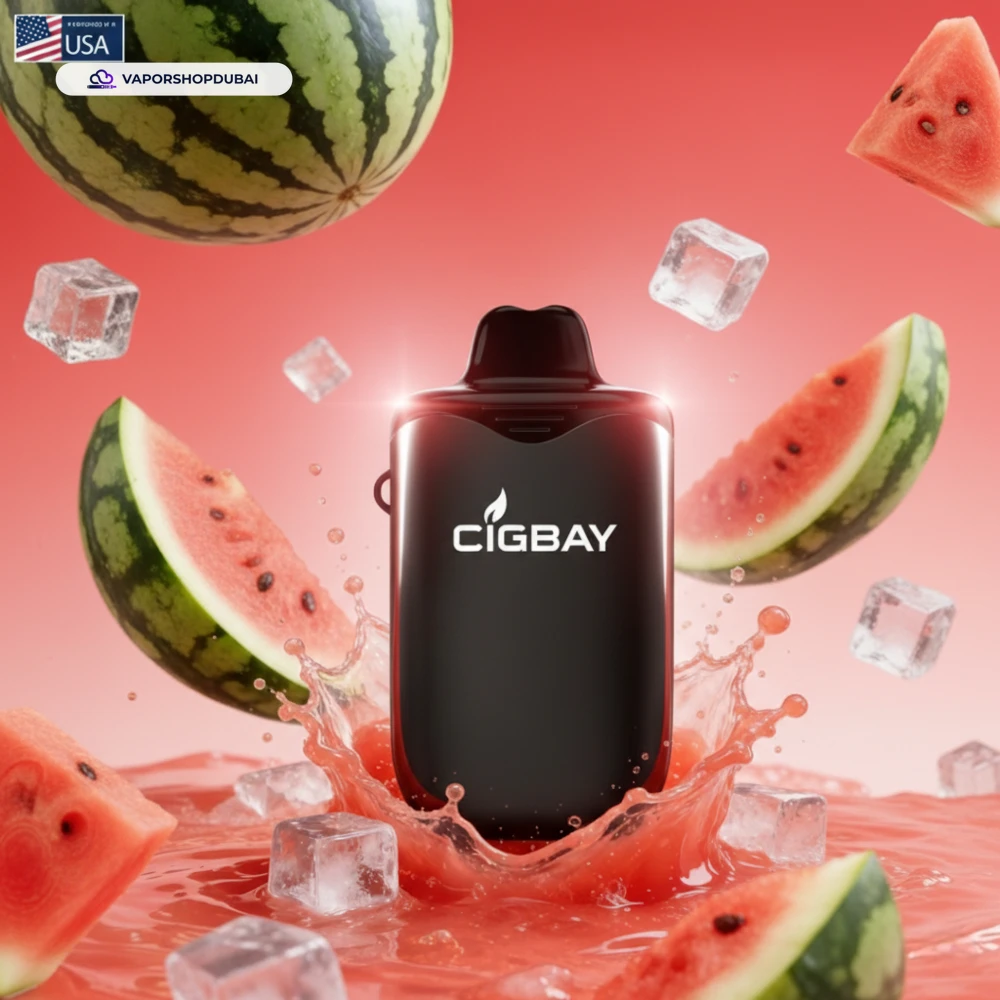 Cigbay 26000 Puffs Disposable Vape Kit 20mg in the UAE 2 Cigbay 26000 Puffs Disposable Vape Kit 20mg in the UAE