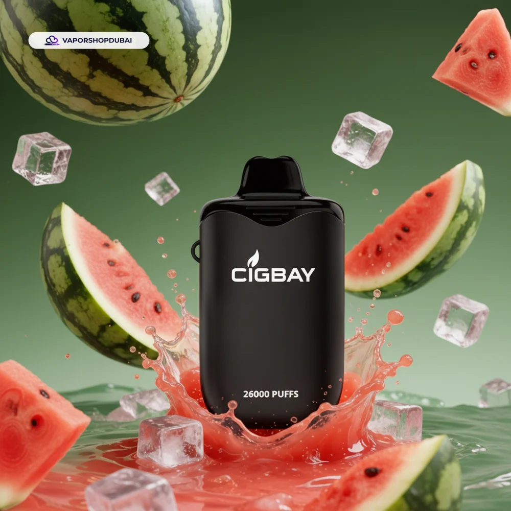 Cigbay 26000 Puffs Disposable Vape Kit 20mg in the UAE 13 Cigbay 26000 Puffs Disposable Vape Kit 20mg in the UAE