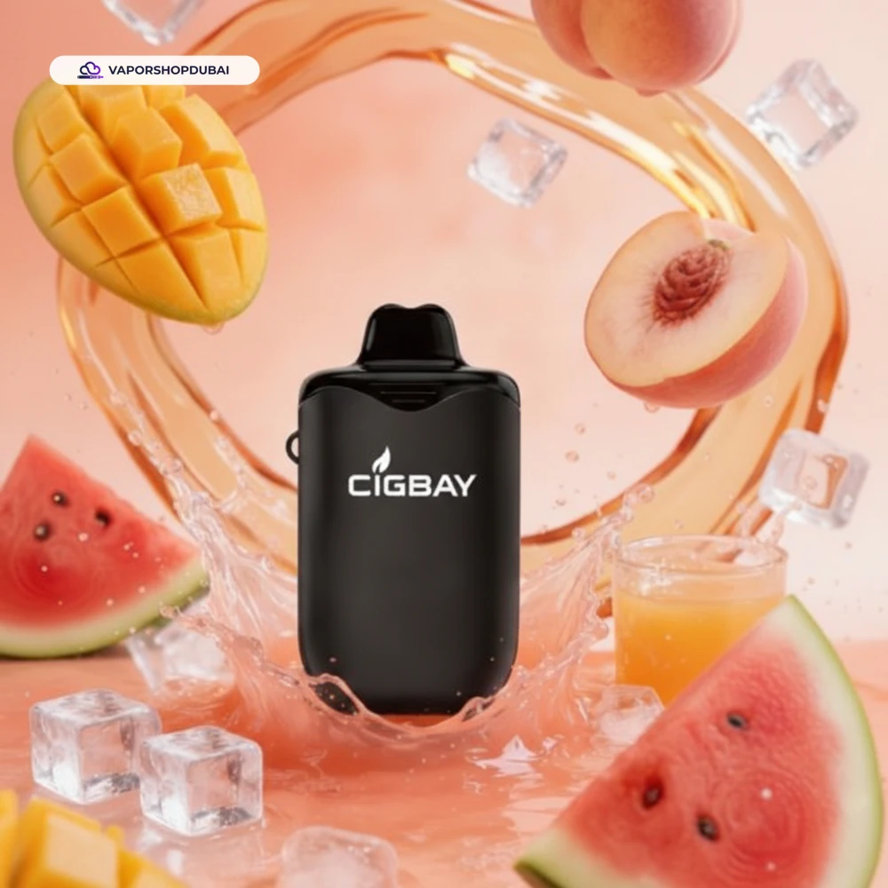 Cigbay 26000 Puffs Disposable Vape Kit 20mg in the UAE 18 Cigbay 26000 Puffs Disposable Vape Kit 20mg in the UAE